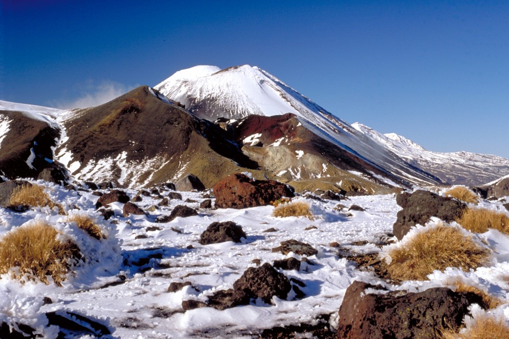 Tongariro National Park in New Zealand